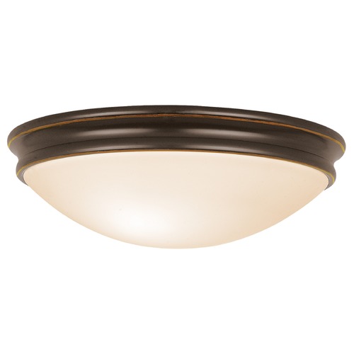 Access Lighting Access Lighting Atom Oil Rubbed Bronze LED Flushmount Light 20724LEDD-ORB/OPL