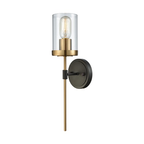 Elk Lighting Elk Lighting North Haven Oil Rubbed Bronze / Brass Sconce 14550/1