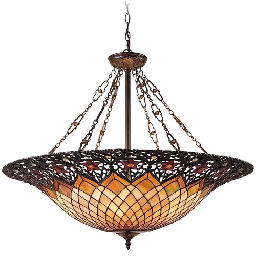 Adriana 31.50-Inch Pendant in Vintage Bronze by Quoizel Lighting