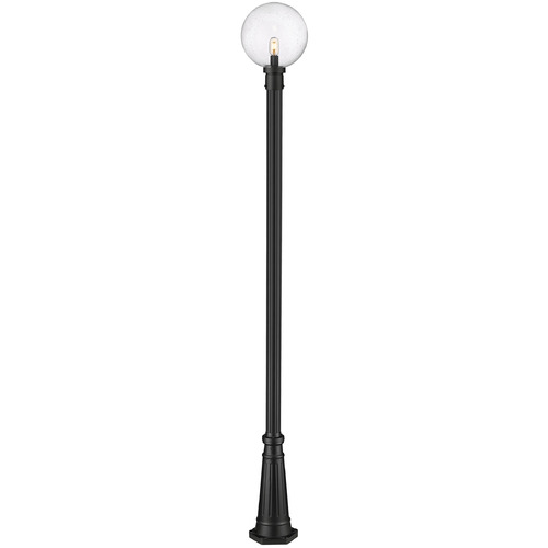 Z-Lite Laurent Black Post Light by Z-Lite 599PHB-519P-BK