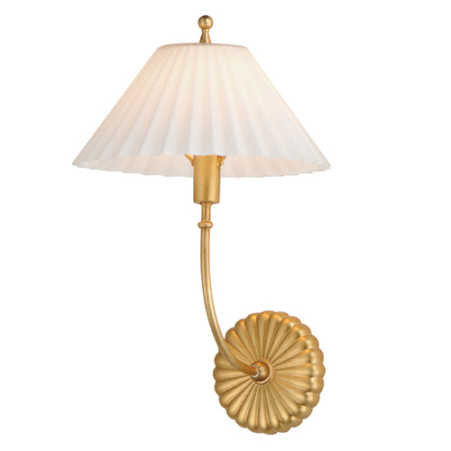 Kismet Gold Leaf Sconce by Maxim Lighting