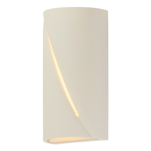 Et2 Puff Chaulk White LED Outdoor Wall Light