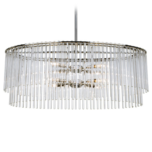 Crystorama Lighting Crystorama Lighting Bleecker Polished Chrome Chandelier 398-CH