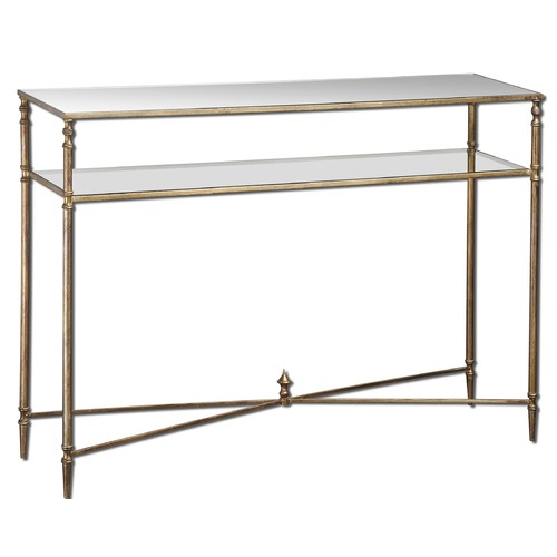 Henzler Mirrored Glass Console Table by Uttermost Lighting