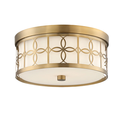 Anniversay 13.5-Inch Flush Mount in Gold by Crystorama Lighting
