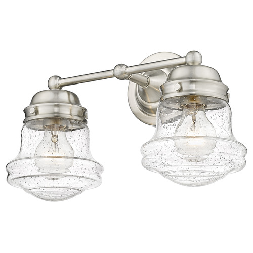 Vaughn Brushed Nickel Bathroom Light by Z-Lite