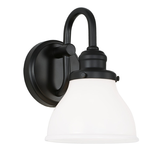 Capital Lighting Baxter Sconce in Matte Black by Capital Lighting 8301MB-128