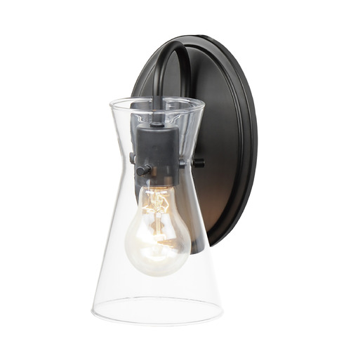 Ava Black Sconce by Maxim Lighting