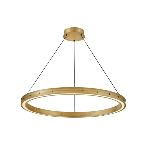 Fredrick Ramond Althea Lacquered Brass LED Chandelier