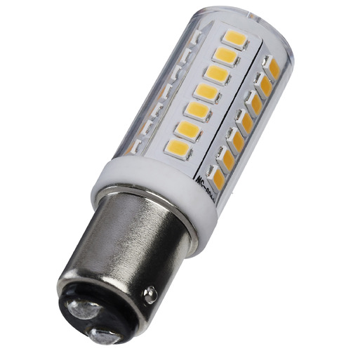 Satco Lighting 5W Bayonet Double Contact Base 3000K Clear by Satco Lighting S12136