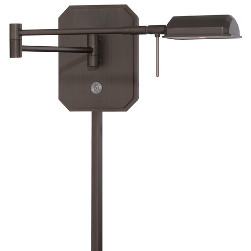 George Kovacs Lighting LED Swing Arm in Copper Bronze Patina by George Kovacs P4348-647
