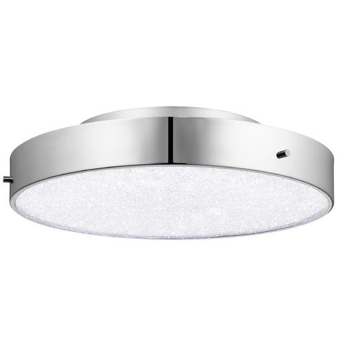 Elan Lighting Crystal Moon 15.75-Inch LED Flush Mount in Chrome by Elan Lighting 83588