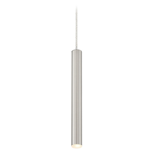 Z-Lite Forest Brushed Nickel LED Mini Pendant by Z-Lite 917MP12-BN-LED