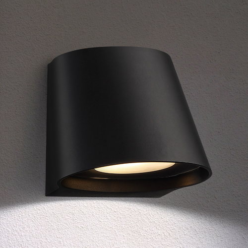 Mod Black LED Outdoor Wall Light by WAC Lighting