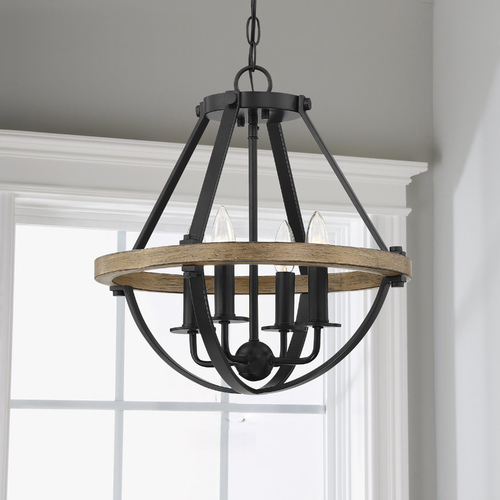 Quoizel Lighting Bartlett Earth Black Pendant by Quoizel Lighting BRL2816EK