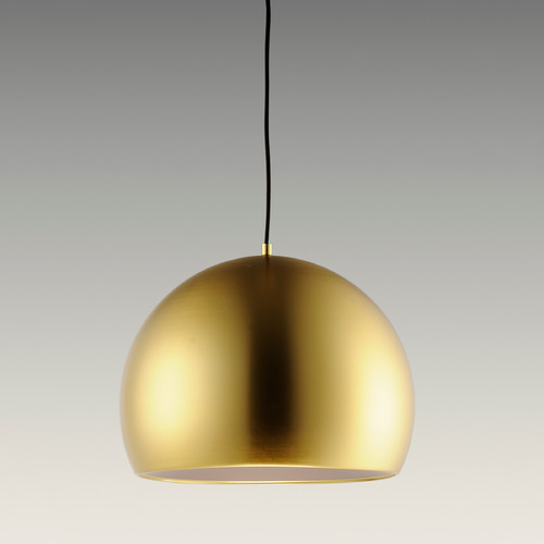 ET2 Lighting Palla 16-Inch LED Pendant in Satin Brass & Coffee by ET2 Lighting E24924-SBRCOF