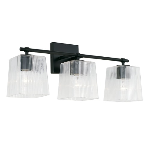 Capital Lighting Lexi 23-Inch Vanity Light in Matte Black by HomePlace 141731MB-508