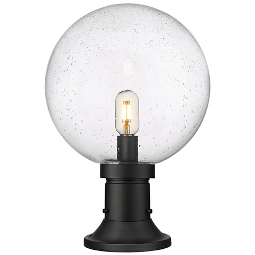 Laurent Black Post Light by Z-Lite