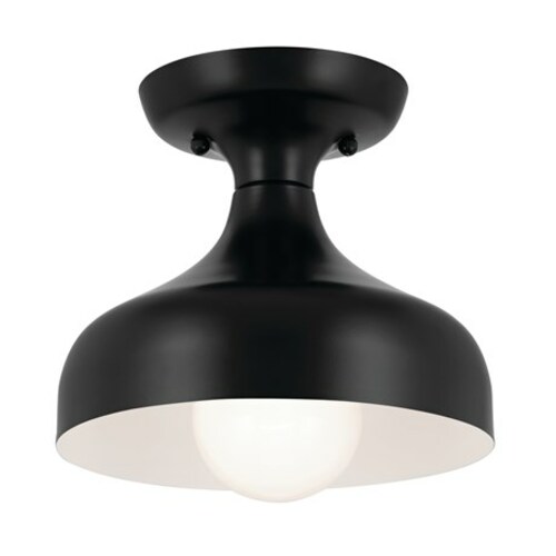 Sisu Black Semi-Flush Mount Light by Kichler Lighting