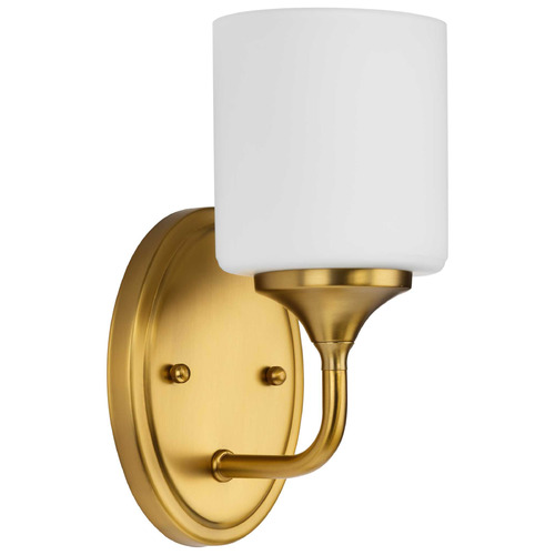 Progress Lighting Lynzie Brushed Gold Sconce