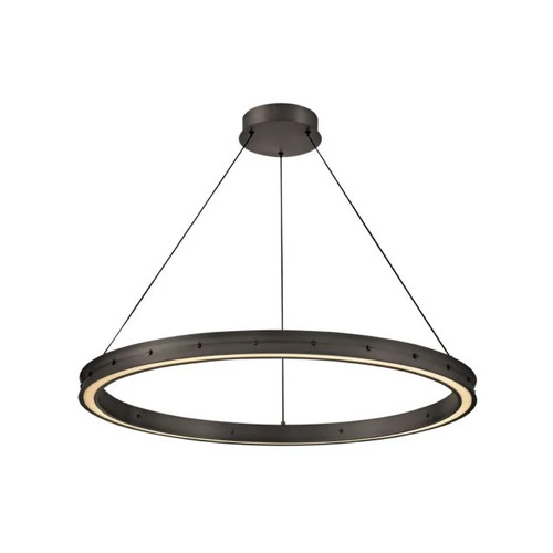 Fredrick Ramond Althea Satin Black LED Chandelier