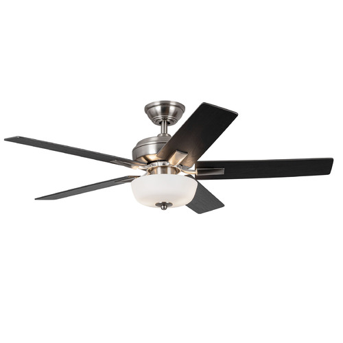 Kuzco Lighting Erikson Brushed Nickel LED Ceiling Fan with Light