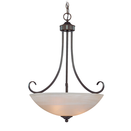 Raleigh 20.25-Inch Old Bronze Pendant by Craftmade Lighting