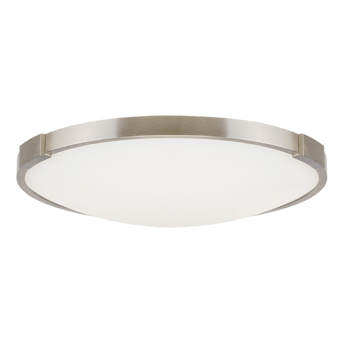 Visual Comfort Modern Collection Sean Lavin Lance 13-Inch 277V 2700K LED Flush Mount in Nickel by VC Modern 700FMLNC13S-LED927-277