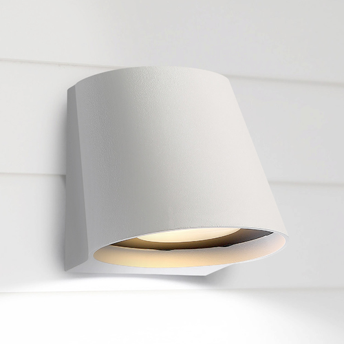Mod White LED Outdoor Wall Light by WAC Lighting