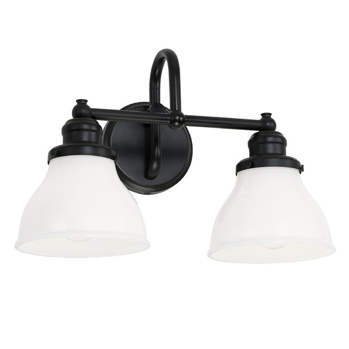 Capital Lighting Baxter 16.25-Inch Vanity Light in Matte Black by Capital Lighting 8302MB-128