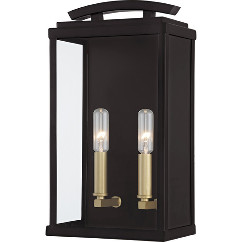Quoizel Lighting Alma Outdoor Wall Light in Western Bronze by Quoizel Lighting ALM8408WT