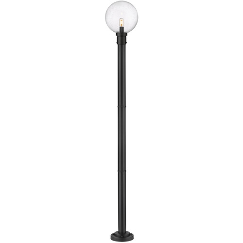 Laurent Black Post Light by Z-Lite