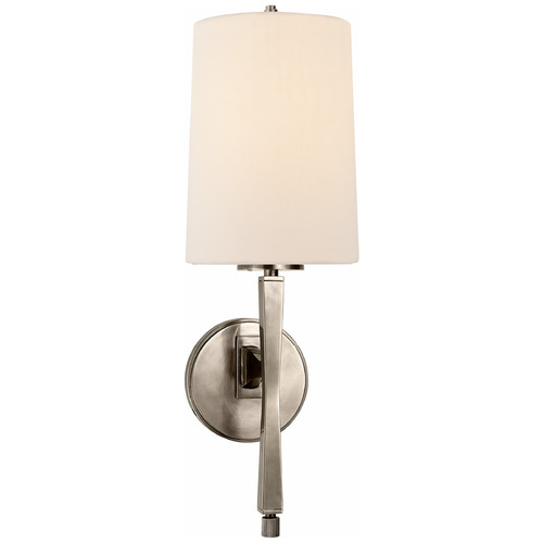 Thomas OBrien Edie Sconce in Antique Nickel by VC Signature