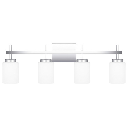 Wilburn Polished Chrome LED Bathroom Light by Quoizel Lighting