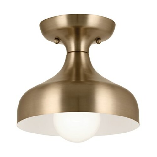 Kichler Lighting Sisu Champagne Bronze Semi-Flush Mount Light by Kichler Lighting 52599CPZ