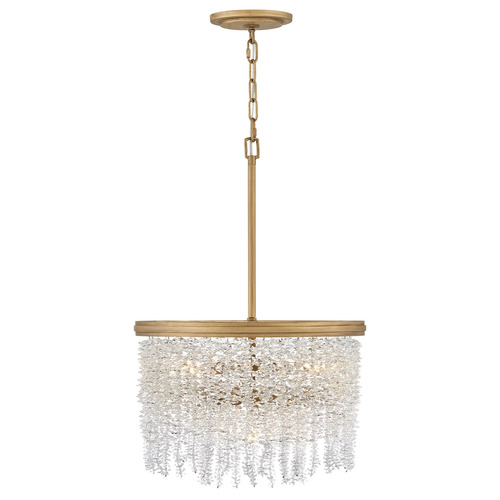 Rubina Convertible Pendant in Burnished Gold by Fredrick Ramond