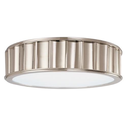 Hudson Valley Lighting Middlebury Flush Mount in Polished Nickel by Hudson Valley Lighting 912-PN