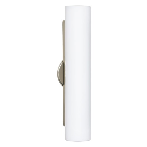 Besa Lighting Besa Lighting Baaz Satin Nickel LED Sconce 786007-LED-SN