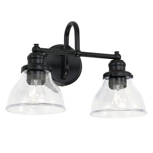 Baxter 16.25-Inch Vanity Light in Matte Black by Capital Lighting