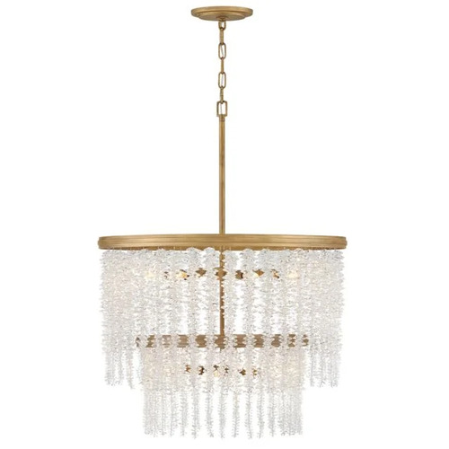 Fredrick Ramond Fredrick Ramond Rubina Burnished Gold LED Chandelier FR41495BNG