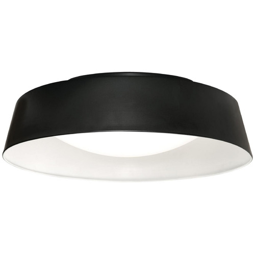 Afx Lighting Duncan Black & White LED Flushmount Light