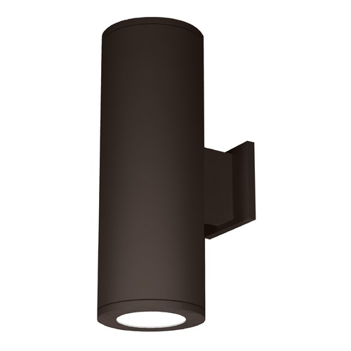 WAC Lighting 8-Inch Bronze LED Tube Architectural Up and Down Wall Light 3000K 5850LM DS-WD08-F30C-BZ