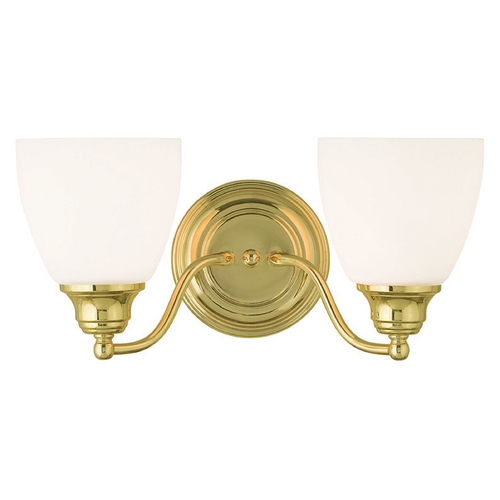 Livex Lighting Livex Lighting Somerville Polished Brass Bathroom Light 13672-02
