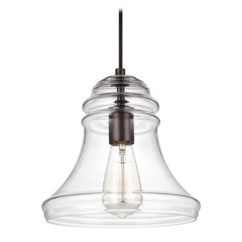 Visual Comfort Studio Collection Doyle Pendant in Oil Rubbed Bronze by Visual Comfort Studio P1440ORB