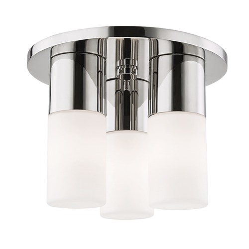 Mitzi by Hudson Valley Lola Polished Nickel LED Flush Mount by Mitzi by Hudson Valley H196503-PN