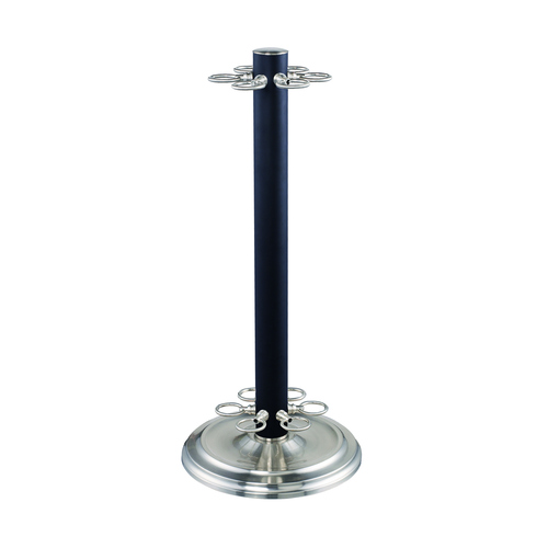 Players Cue Stand in Matte Black & Brushed Nickel by Z-Lite