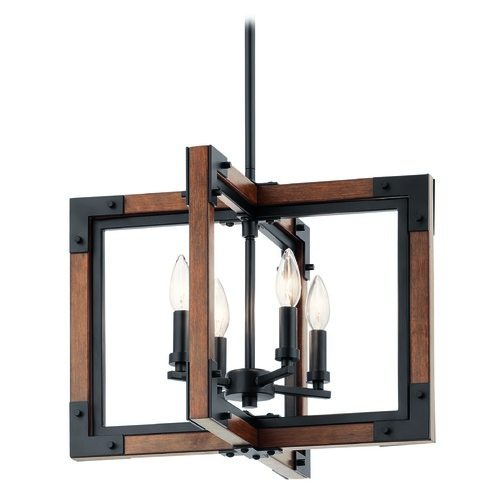 Marimount 18-Inch Auburn Stained Chandelier by Kichler Lighting