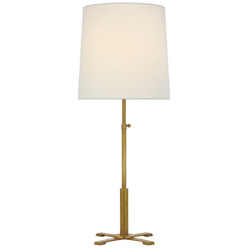 Visual Comfort Signature Collection Thomas OBrien Quintel Table Lamp in Antique Brass by Visual Comfort Signature TOB3723HABL