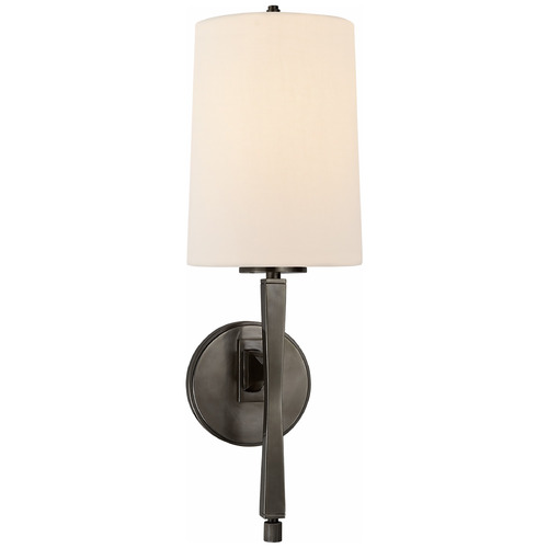 Visual Comfort Signature Collection Thomas OBrien Edie Sconce in Bronze by VC Signature TOB2740BZL