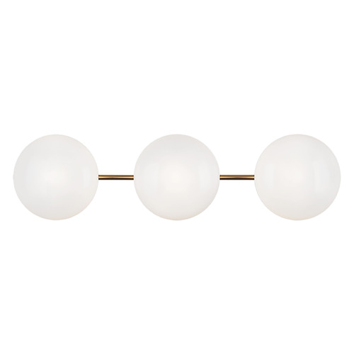 Matteo Lighting Pearlesque Aged Gold Brass LED Sconce by Matteo Lighting S05103AGOP